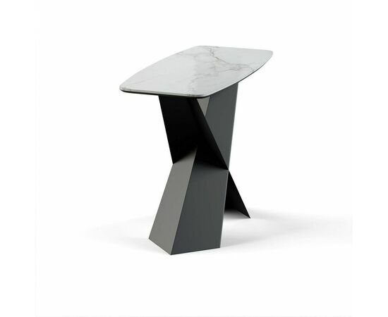 Консоль Tyler 100 керамика глянцевая, белая, изображение 2 | Интернет магазин мебели и декора LifeDekor