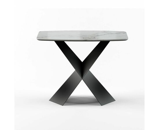 Консоль Tyler 100 керамика глянцевая, белая, изображение 3 | Интернет магазин мебели и декора LifeDekor