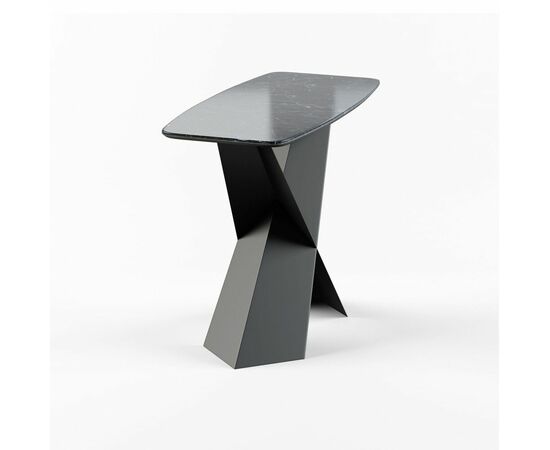 Консоль Tyler 100 керамика глянцевая, черная, изображение 3 | Интернет магазин мебели и декора LifeDekor