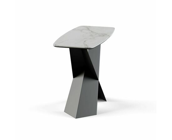 Консоль Tyler 100 керамика матовая, белая, изображение 2 | Интернет магазин мебели и декора LifeDekor