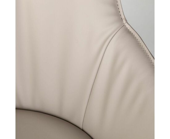 Полукресло Sofia, экокожа soft-touch, серый, изображение 9 | Интернет магазин мебели и декора LifeDekor