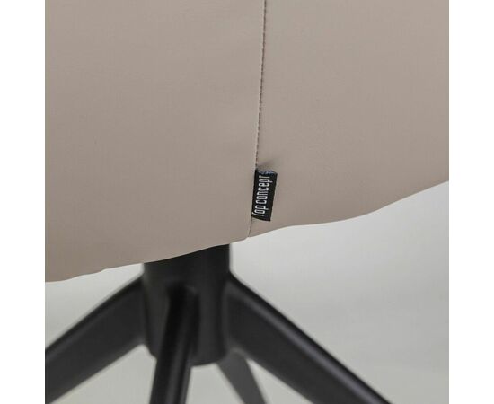 Полукресло Sofia, экокожа soft-touch, серый, изображение 11 | Интернет магазин мебели и декора LifeDekor