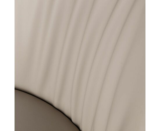 Полукресло Sofia, экокожа soft-touch, серый, изображение 12 | Интернет магазин мебели и декора LifeDekor