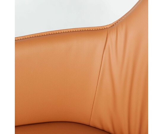 Полукресло Sofia, экокожа soft-touch, терракот, изображение 12 | Интернет магазин мебели и декора LifeDekor