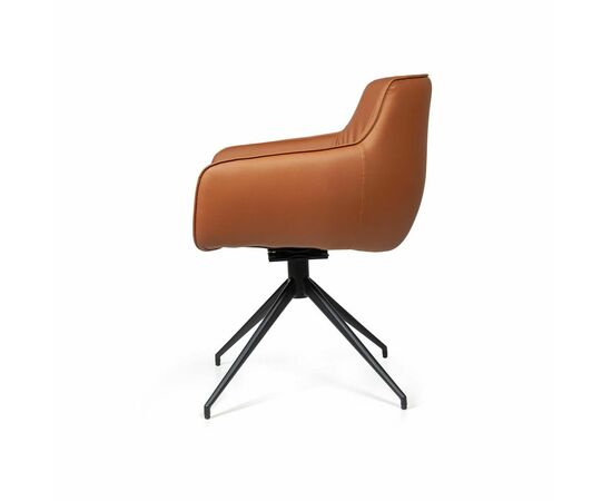 Полукресло Sofia, экокожа soft-touch, терракот, изображение 5 | Интернет магазин мебели и декора LifeDekor