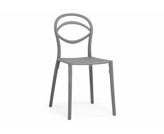 Пластиковый стул Simple gray | Интернет магазин мебели и декора LifeDekor