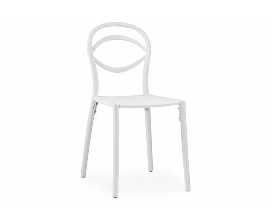 Пластиковый стул Simple white | Интернет магазин мебели и декора LifeDekor