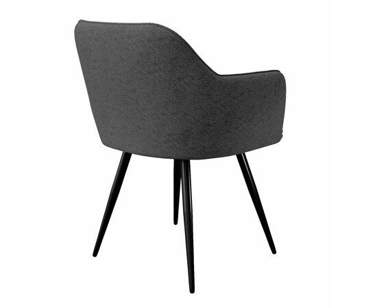 Стул DikLine 277 поворотный NS13 GRAPHITE, ножки черные, изображение 3 | Интернет магазин мебели и декора LifeDekor