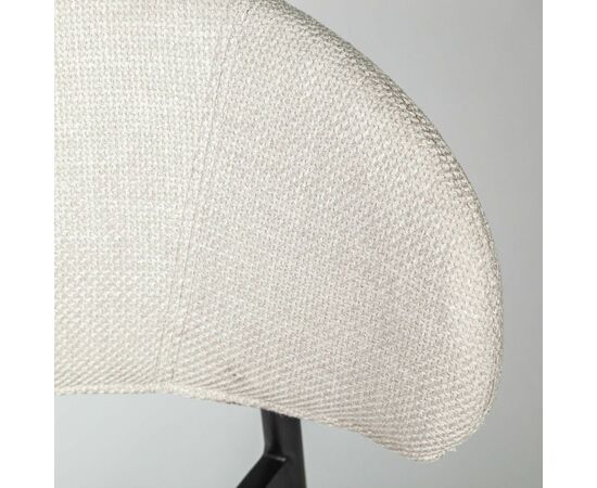 Стул полубарный Adele, ткань, светло-серый, изображение 9 | Интернет магазин мебели и декора LifeDekor