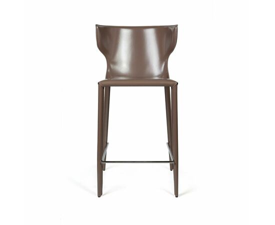 Стул полубарный Austin, кожа капучино, изображение 2 | Интернет магазин мебели и декора LifeDekor