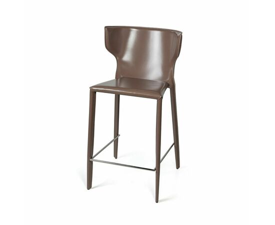 Стул полубарный Austin, кожа капучино, изображение 3 | Интернет магазин мебели и декора LifeDekor