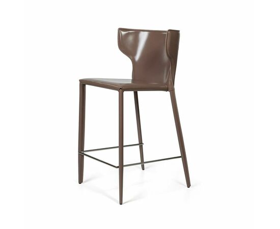 Стул полубарный Austin, кожа капучино, изображение 4 | Интернет магазин мебели и декора LifeDekor