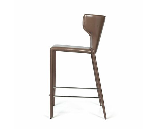 Стул полубарный Austin, кожа капучино, изображение 5 | Интернет магазин мебели и декора LifeDekor