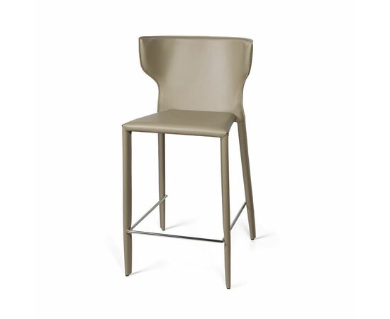 Стул полубарный Austin, кожа нуга, изображение 8 | Интернет магазин мебели и декора LifeDekor