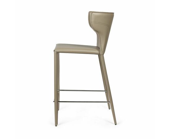 Стул полубарный Austin, кожа нуга, изображение 4 | Интернет магазин мебели и декора LifeDekor