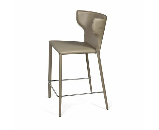 Стул полубарный Austin, кожа нуга, изображение 5 | Интернет магазин мебели и декора LifeDekor