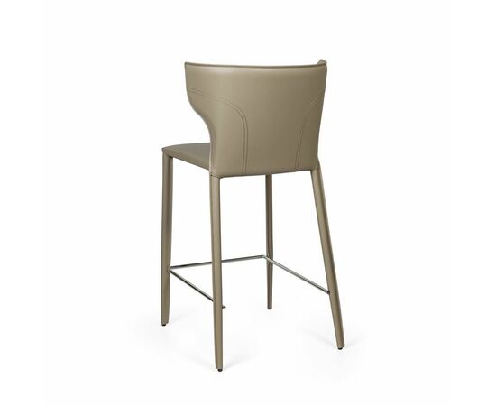 Стул полубарный Austin, кожа нуга, изображение 6 | Интернет магазин мебели и декора LifeDekor