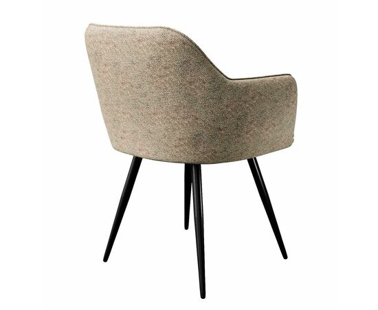 Стул DikLine 277 поворотный NS04 CREAM, ножки черные, изображение 3 | Интернет магазин мебели и декора LifeDekor