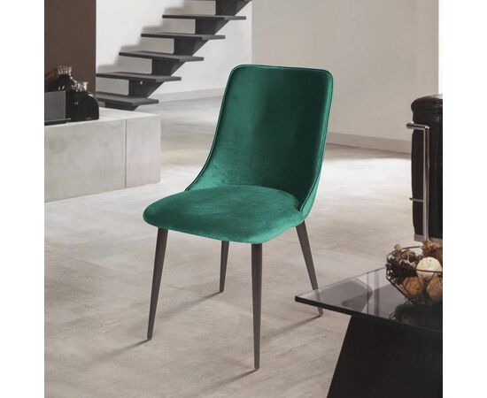 Стул Joe, бархат зеленый 19, изображение 2 | Интернет магазин мебели и декора LifeDekor