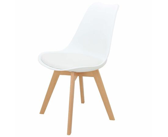 Стул Eames Bon белый, изображение 3 | Интернет магазин мебели и декора LifeDekor