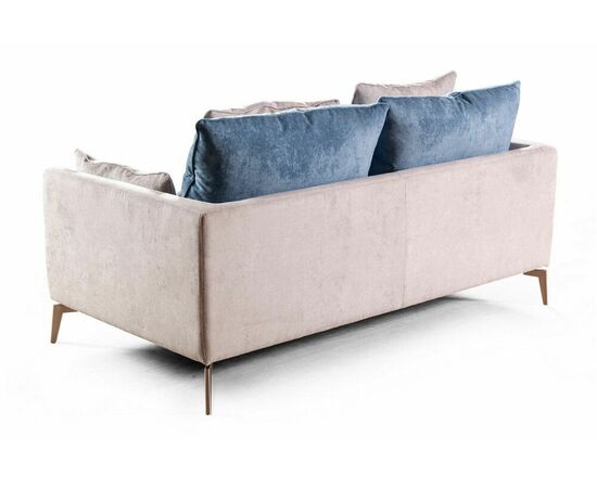 Brussels диван двухместный прямой, замша Breeze, изображение 11 | Интернет магазин мебели и декора LifeDekor