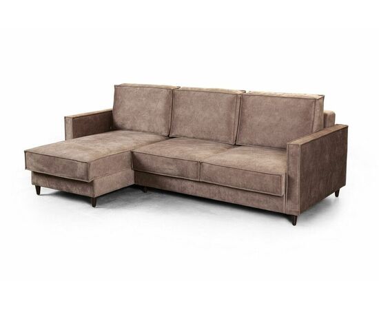 Keln диван-кровать с шезлонгом, велюр бежевый, изображение 6 | Интернет магазин мебели и декора LifeDekor