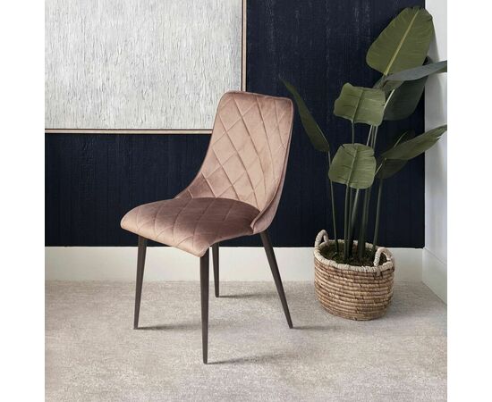 Стул Patrik, бархат бежевый 5, изображение 5 | Интернет магазин мебели и декора LifeDekor