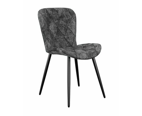 Стул DikLine 303 M14 серый, ножки черные | Интернет магазин мебели и декора LifeDekor