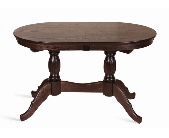 Стол обеденный Лилия-1300 (темный тон) | Интернет магазин мебели и декора LifeDekor