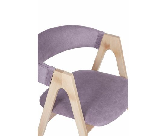 Стул "Честер 1" (бук/ткань Айсберг розовый), изображение 4 | Интернет магазин мебели и декора LifeDekor