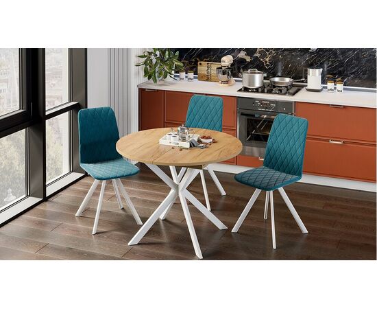 Стол обеденный раздвижной «Мэдисон» Тип 1 | Интернет магазин мебели и декора LifeDekor