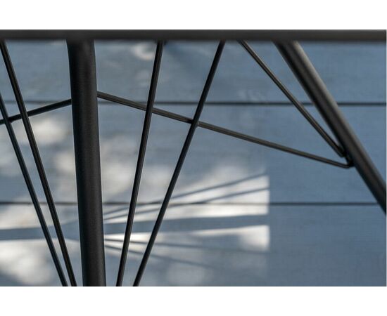 "Конте" интерьерный стол из HPL 63x63см, цвет "серый гранит", изображение 6 | Интернет магазин мебели и декора LifeDekor