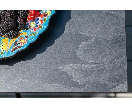 "Конте" интерьерный стол из HPL 63x63см, цвет "серый гранит", изображение 7 | Интернет магазин мебели и декора LifeDekor