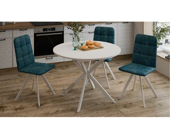 Стол обеденный раздвижной «Мэдисон» Тип 1 | Интернет магазин мебели и декора LifeDekor