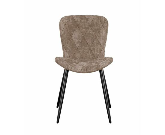 Стул DikLine 303 M05 шоколад, ножки черные, изображение 2 | Интернет магазин мебели и декора LifeDekor