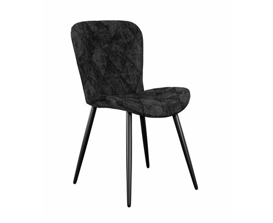 Стул DikLine 303 M18 черный, ножки черные | Интернет магазин мебели и декора LifeDekor