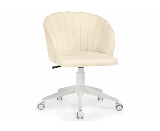 Офисное кресло Пард экокожа слоновая кость | Интернет магазин мебели и декора LifeDekor