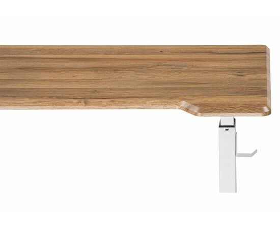 Компьютерный стол Маркос с механизмом подъема 120х75х7б белый / вотан дуб, изображение 8 | Интернет магазин мебели и декора LifeDekor