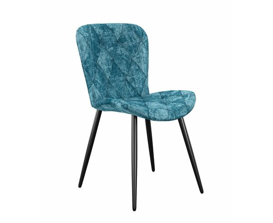 Стул DikLine 303 M19 бирюза, ножки черные | Интернет магазин мебели и декора LifeDekor