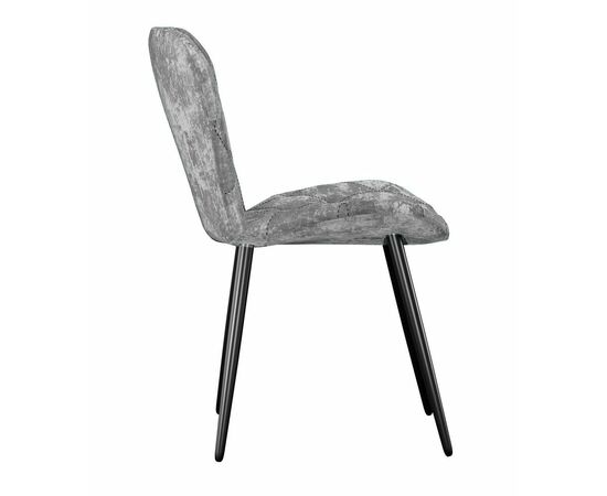 Стул DikLine 303 M13 светло-серый, ножки черные, изображение 3 | Интернет магазин мебели и декора LifeDekor
