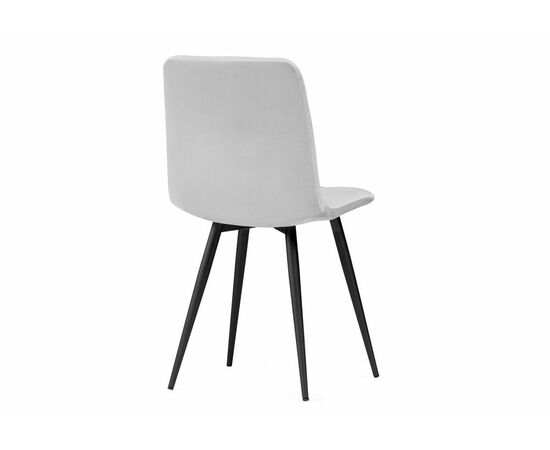 Стул на металлокаркасе Чилли К светло-серый / черный, изображение 4 | Интернет магазин мебели и декора LifeDekor