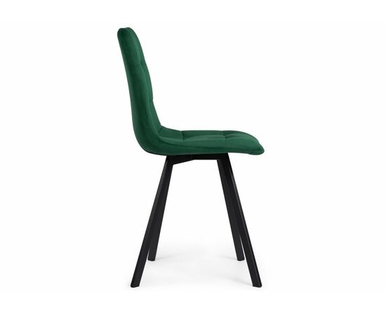 Стул на металлокаркасе Чилли зеленый  / черный, изображение 3 | Интернет магазин мебели и декора LifeDekor