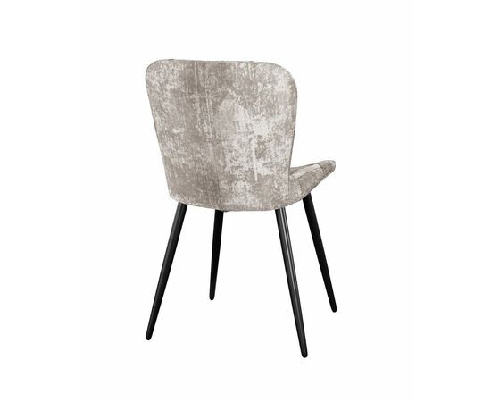 Стул DikLine 303 M02 бежевый, ножки черные, изображение 4 | Интернет магазин мебели и декора LifeDekor