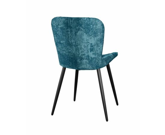 Стул DikLine 303 M19 бирюза, ножки черные, изображение 4 | Интернет магазин мебели и декора LifeDekor