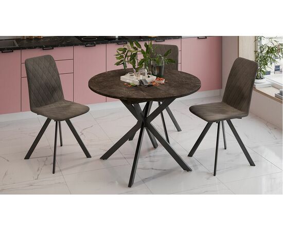 Стол обеденный раздвижной «Мэдисон» Тип 1 | Интернет магазин мебели и декора LifeDekor