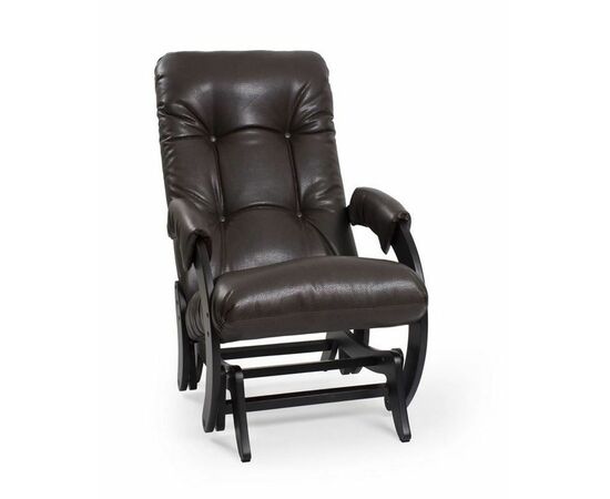 Кресло-маятник "Консул 68" (Венге / Vegas lite Amber), изображение 2 | Интернет магазин мебели и декора LifeDekor