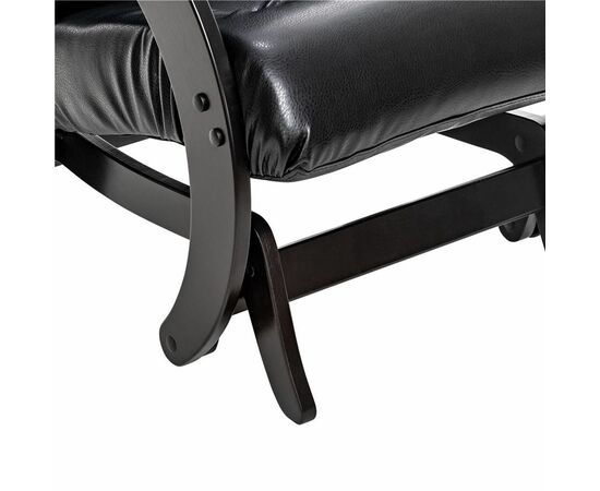 Кресло-маятник "Консул 68" (Vegas lite Black / Венге), изображение 4 | Интернет магазин мебели и декора LifeDekor