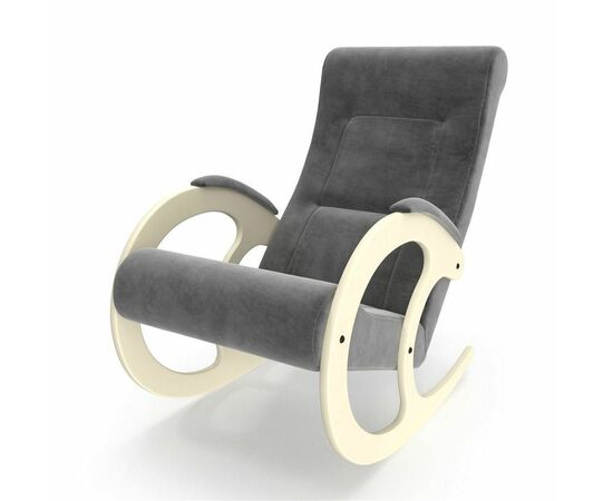 Кресло-качалка Блюз 3 (Дуб шампань / Verona Antrazite Grey) | Интернет магазин мебели и декора LifeDekor