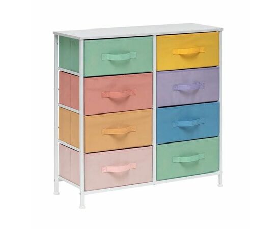 Комод "Линкс" 8 ящиков (Цветной) | Интернет магазин мебели и декора LifeDekor