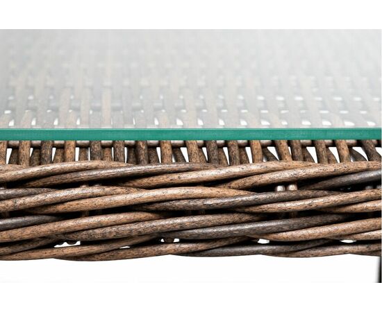 "Толедо" лаунж-зона из искусственного ротанга, цвет коричневый, изображение 6 | Интернет магазин мебели и декора LifeDekor